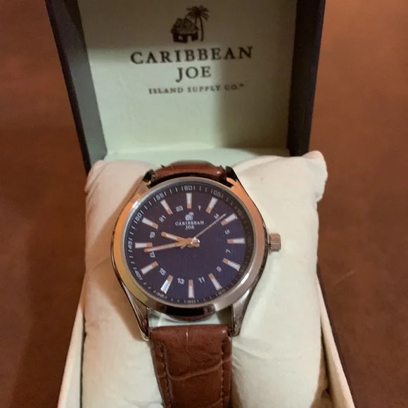 🆕 CARIBBEAN JOE- ISLAND SUPPLY CO*-Watch🆕 - Picture 2 of 8